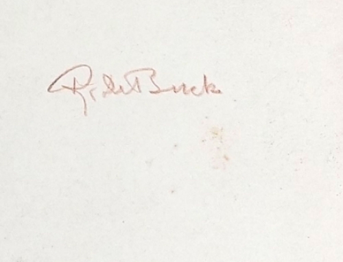 Belgische kunstenaar Raphaël De Buck of Raf De Buck met een naakte vrouw