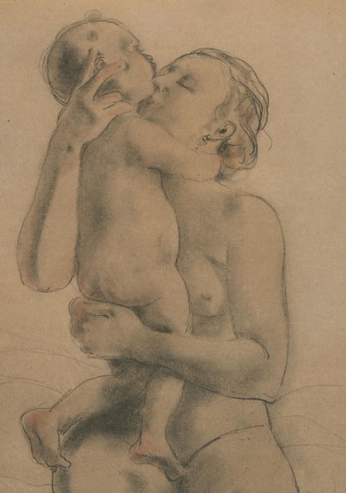 Tekening van Rassenfosse kopen 1926