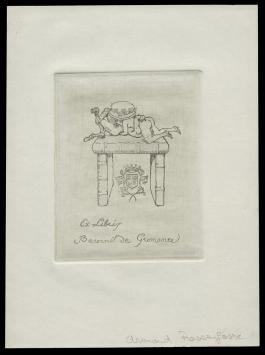 Ex libris van de Belgische kunstenaar Armand Rassenfosse kopen