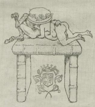 Armand Rassenfosse met een ets