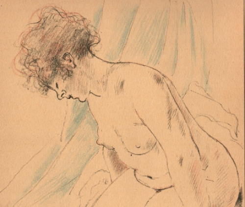 Litho uit 1924 van Rassenfosse