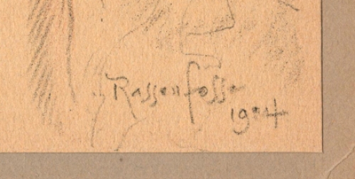 Originele lithografie van Armand Rassenfosse kopen