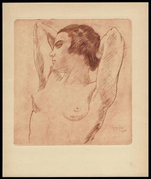 Ets van de Belgische kunstenaar Armand Rassenfosse kopen