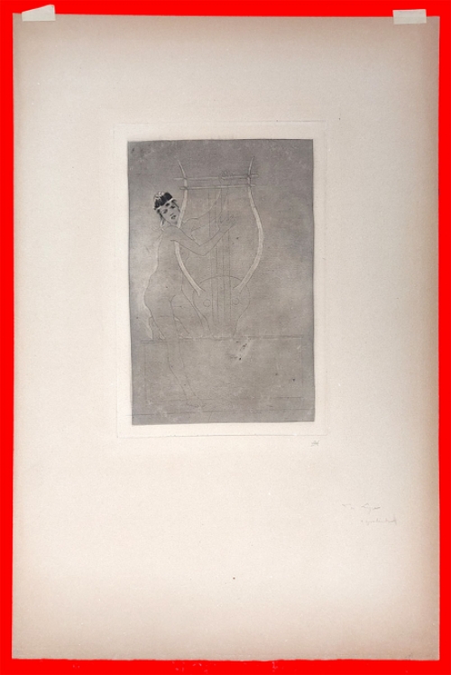 La Lyre aquatint