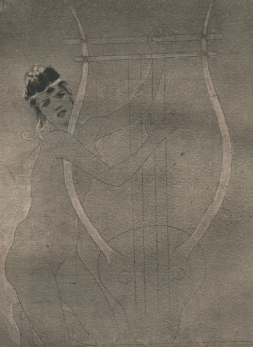 Originele gesigneerde ets  van Armand Rassenfosse kopen