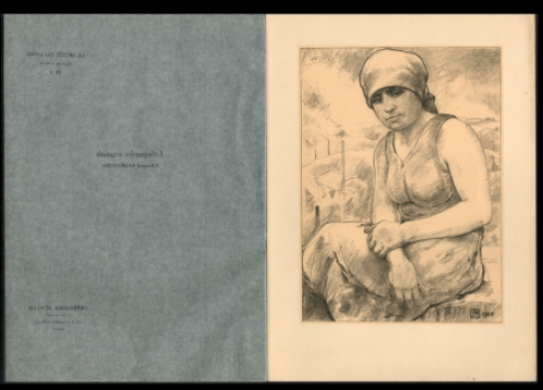 Litho uit 1928 van de Belgische kunstenaar Armand Rassenfosse uit Luik