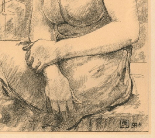 Fabrieksarbeidster 1928