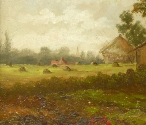 Hoeve aan de bosrand 1882