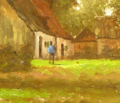 Hoeve aan de bosrand 1882