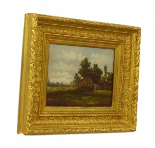 Hoeve aan de bosrand 1882