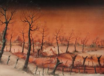 R. Boonaert Belgische impressionistische kunstschilder