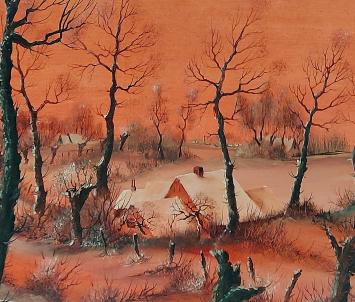 Winterlandschap van Raymond Boonaert kopen