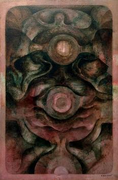 Olieverfschilderij van Renaat Bosschaert