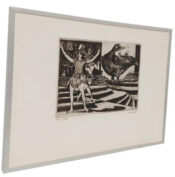 De danseressen bij de vreemde vogel 1969 4/10