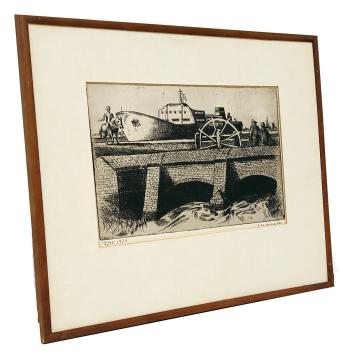 Het schip aan het Antwerpse sas 1971 2/10