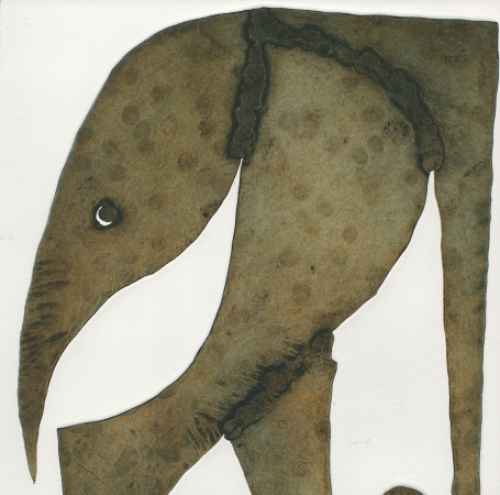 Kunstwerkje van de Belgische kunstenaar Reinhoud D\'Haese