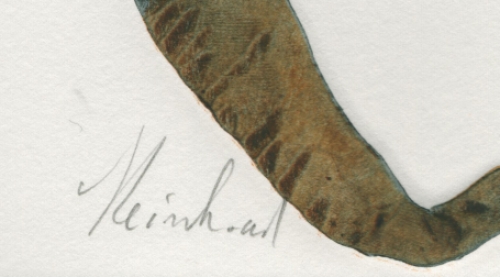 Geplette Gedaanten uit 1992, ets en gedicht