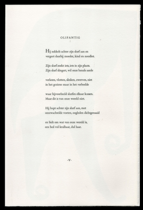 Geplette gedaanten 1992 Olifantig 7 van 40