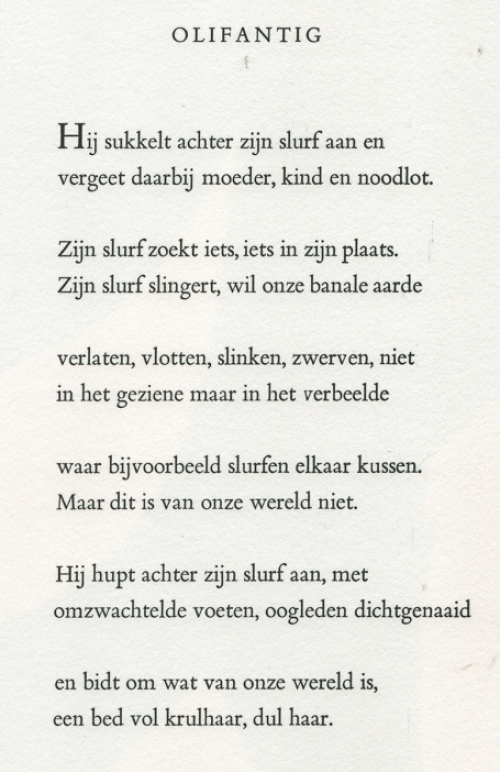 Geplette gedaanten 1992 Olifantig 7 van 40