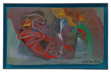 Abstract kunstwerk van Remi Van Praet