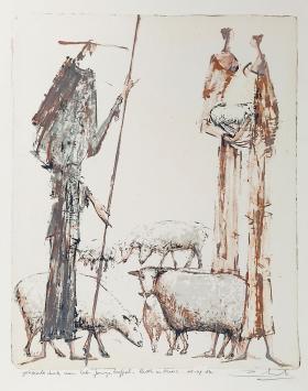 Remy Cornelissen, Belgische lithograaf met een litho uit 1982