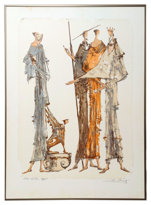 Gesigneerde litho van Remy Cornelissen kopen