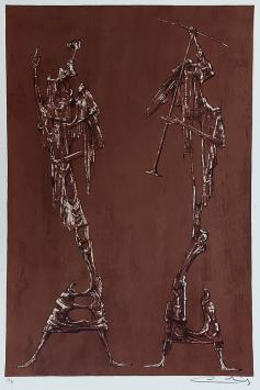 Fijne gesigneerde litho van Remy Cornelissen