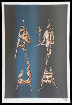 Grote gesigneerde litho van Remy Cornelissen kopen