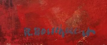 De uil in zijn abstractie