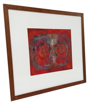 De uil in zijn abstractie