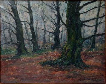 De Belgische kunstenaar René Dekeyser