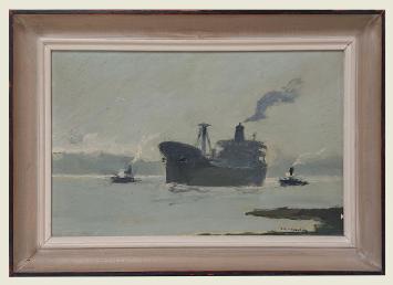 schilderij van de Belgische  kunstenaar René Marie Dujardin