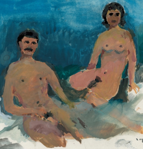 Schilderij van de Belgische kunstenaar René Marie Dujardin kopen