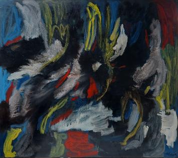 Schilderij van de Belgische schilder Rigobert Haeck