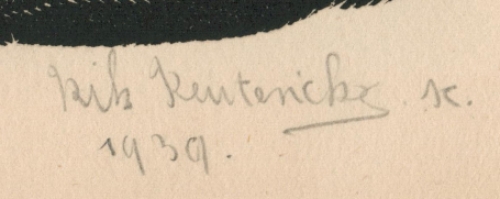Keuterickx-Cluytmans Zalig Kerstmis 1939