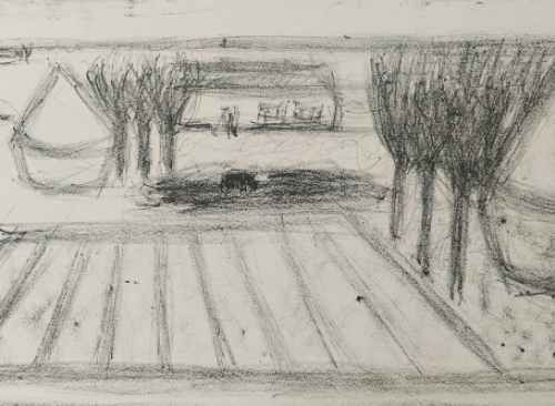 Werk van  de Belgische kunstenaar Rik Slabbinck