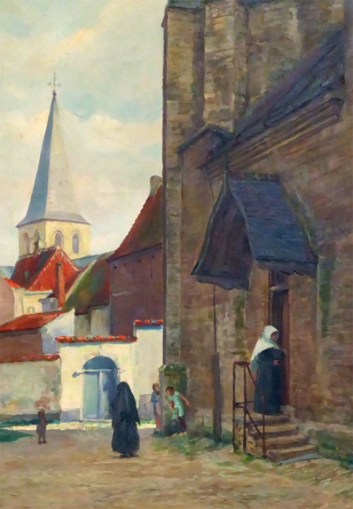 Rik Verheyden met een stadsgezicht