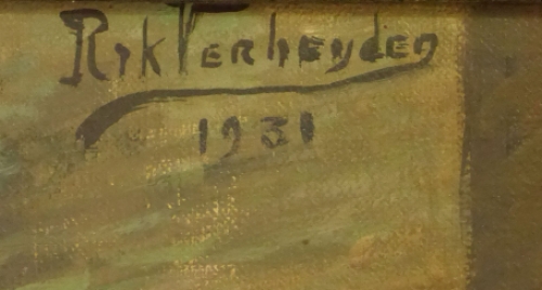 Rik Verheyden Belgische schilder