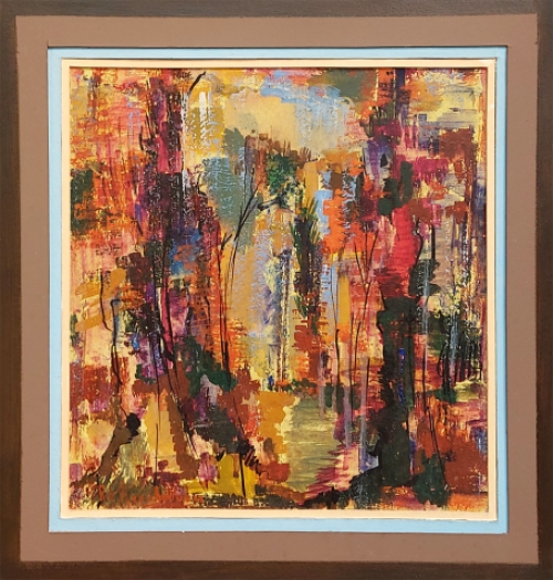 De Belgische schilder Rik Vleeshouwers