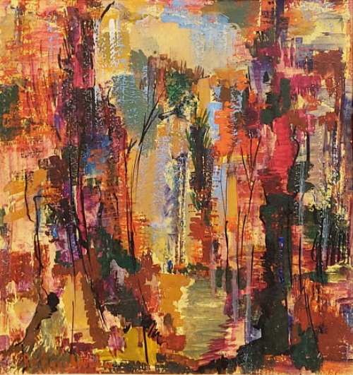 Origineel schilderij van Rik Vleeshouwers kopen