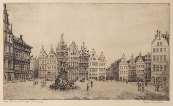 Genummerde ets van Malfliet kopen