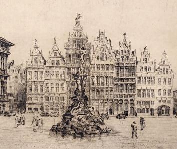 de Grote Markt van Antwerpen