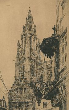 Genummerde ets van Malfliet kopen