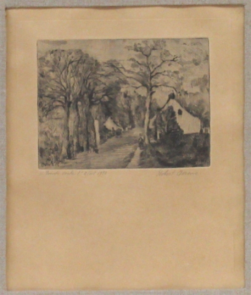 Es uit 1930 Belgische graficus Robert Aerens
