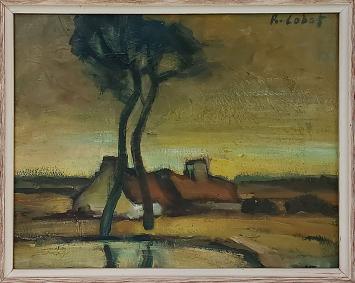 Een olieverfschilderij van Robert Colot
