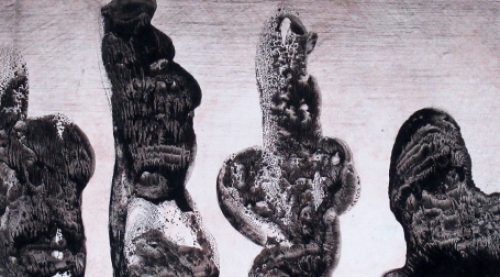 Kunstwerkje van de Belgische schilder Robert Geenens