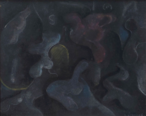 Kunstwerkje van de Belgische schilder Robert Geenens