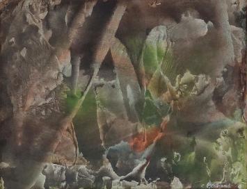 Kunstwerkje van de Belgische schilder Robert Geenens