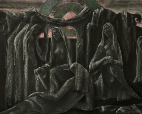 Kunstwerkje van de Belgische schilder Robert Geenens