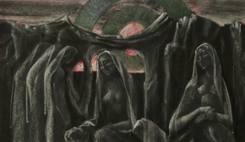 Gesigneerde pastel van Robert Geenens kopen